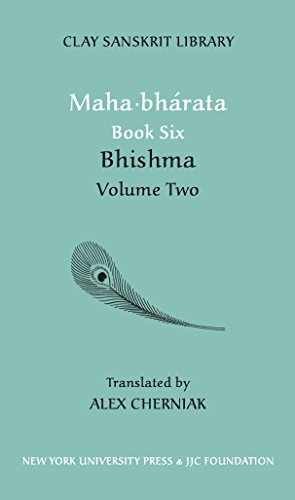 Mahabharata Book Six (Volume 2): Bhisma (Clay Sanskrit - Hardcover - Very Good u