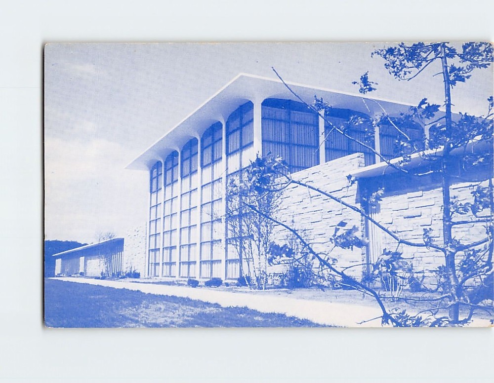 Postcard Oral Roberts University Administration Building Tulsa Oklahoma USA