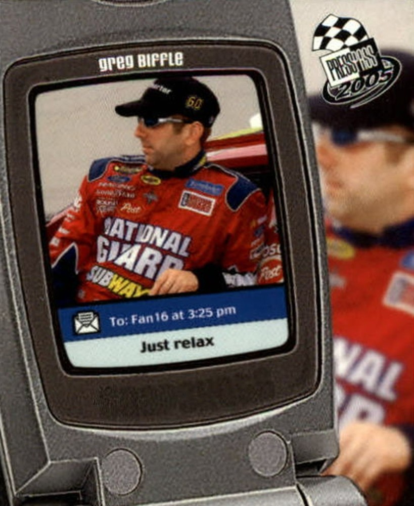 2005 Press Pass SNAPSHOTS #SN1 Greg Biffle