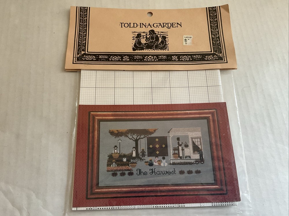 Told In A Garden The Harvest Cross Stitch Pattern
