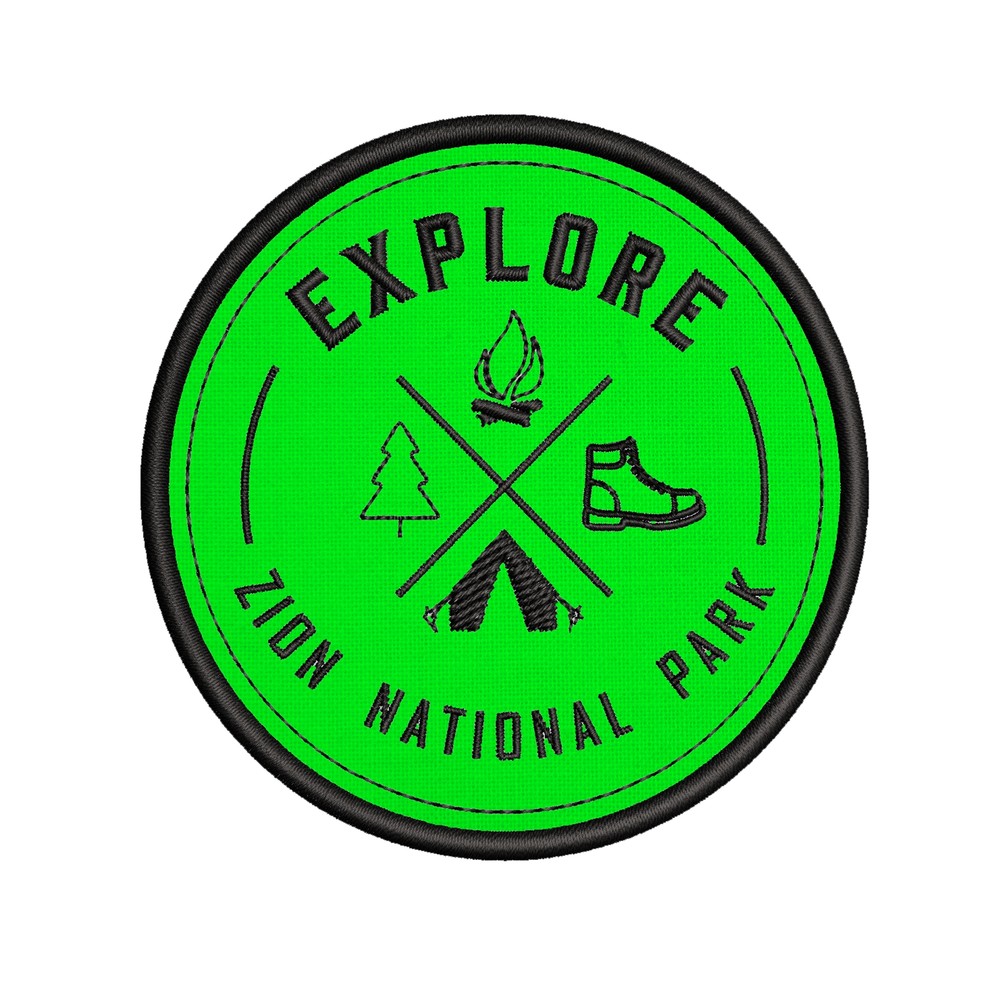 Zion National Park Patch 3.5