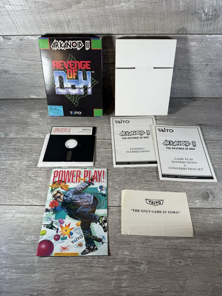 Arkanoid II Revenge of DOH for IBM-PC, XT, AT, PS/2, Tandy 1000 - 1989 -