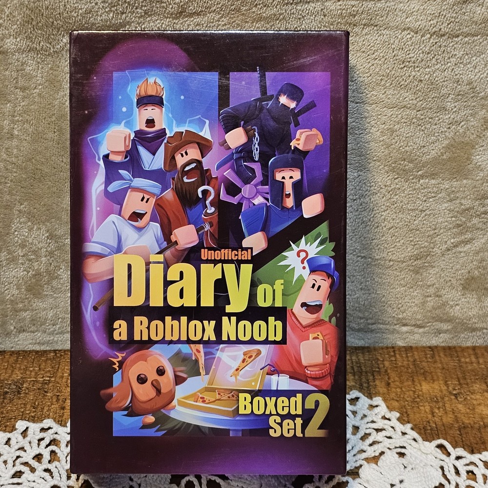 2021 Unofficial Diary of a Roblox Noob Boxed Set 2 Includes 6 Books