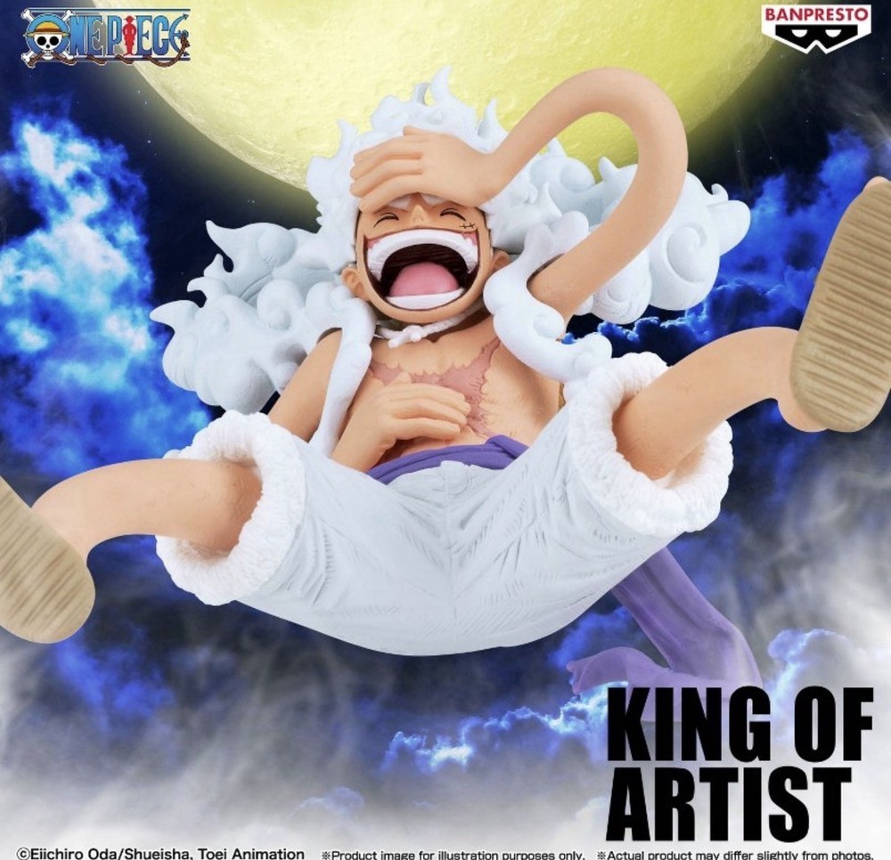 One Piece King of Artist Monkey D. Luffy Gear 5 III Figure Banpresto