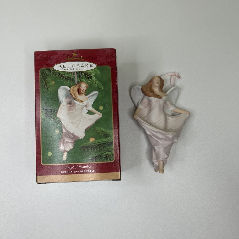 2000 Hallmark Keepsake Ornament Angel of Promise - Sculpted by Patricia Andrews