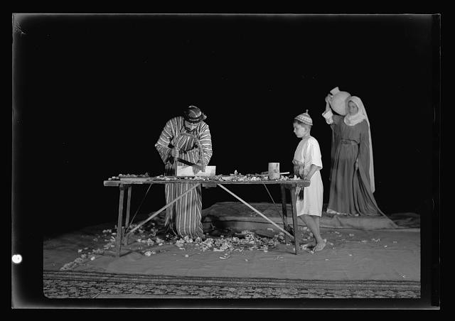 Photo:Nazareth Christmas Story YMCA Tableaux 1930s Home at Nazareth II
