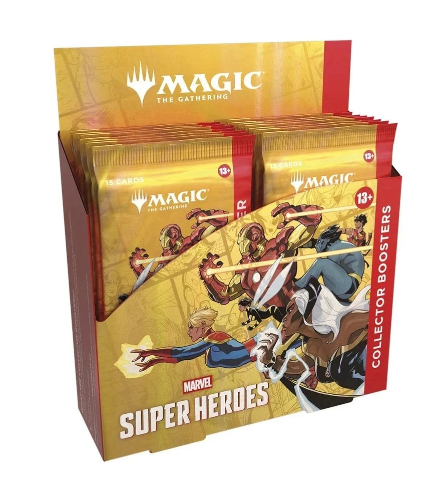Collector Booster Box Marvel Super Heroes MSH MTG  Sealed Magic Gathering