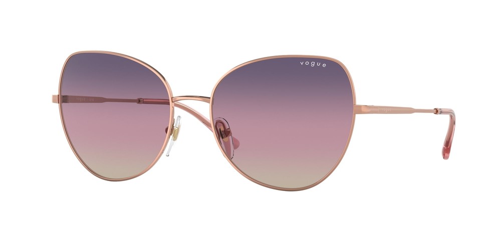 VOGUE VO4255S 5152U6 Rose Gold Tri-Gradient Brown Violet 56mm Women Sunglasses