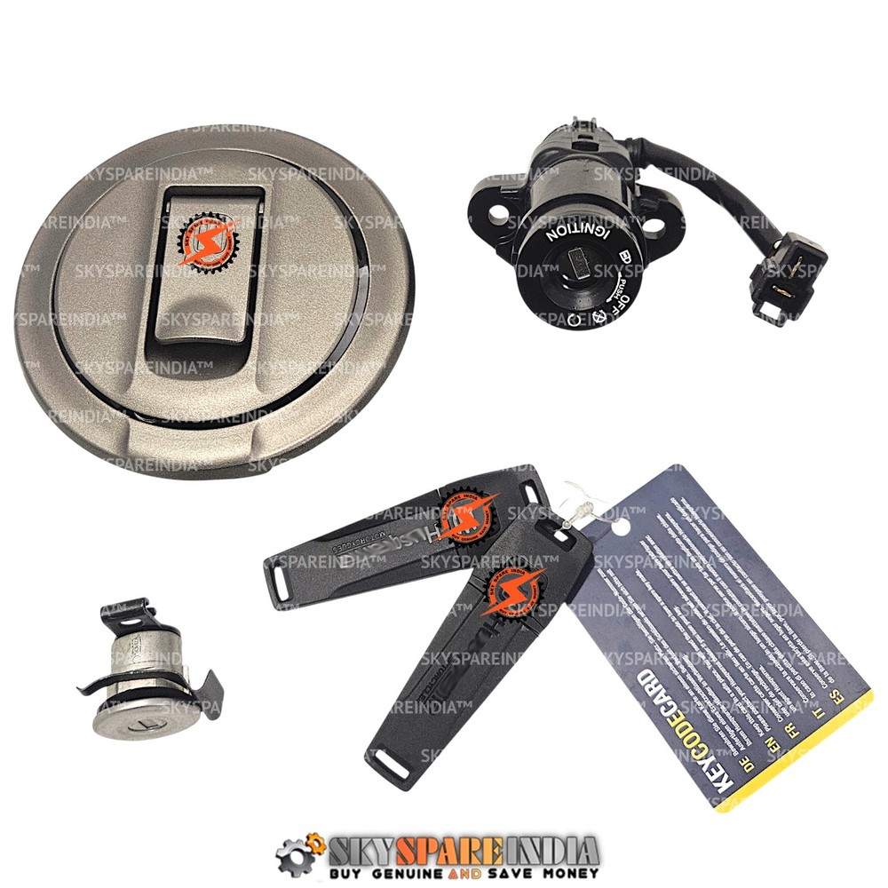 Complete Lock Set Compatible With Husqvarna Svartpilen 250 Vitpilen 401 2024