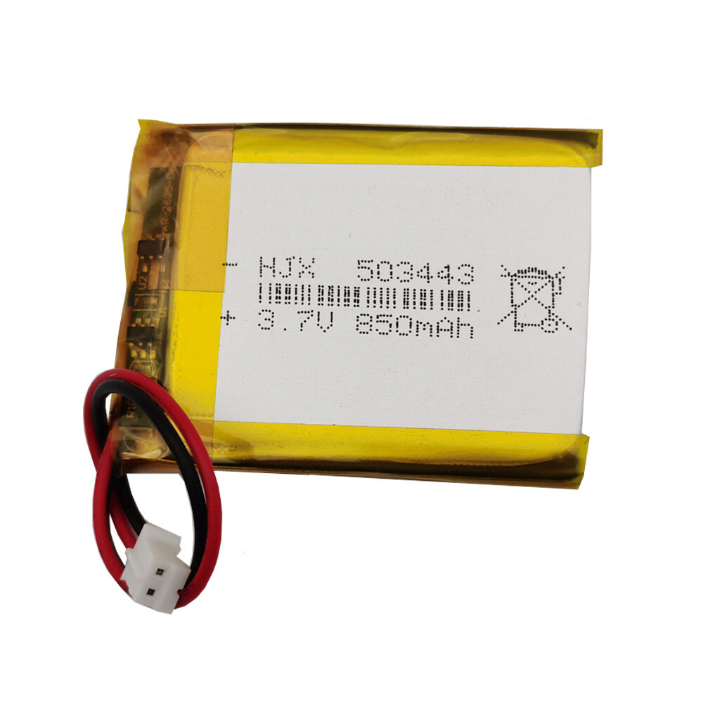 503443 3.7V 850MAH Battery For GPS Camera Rechargeable Polymer Li-ion Battery