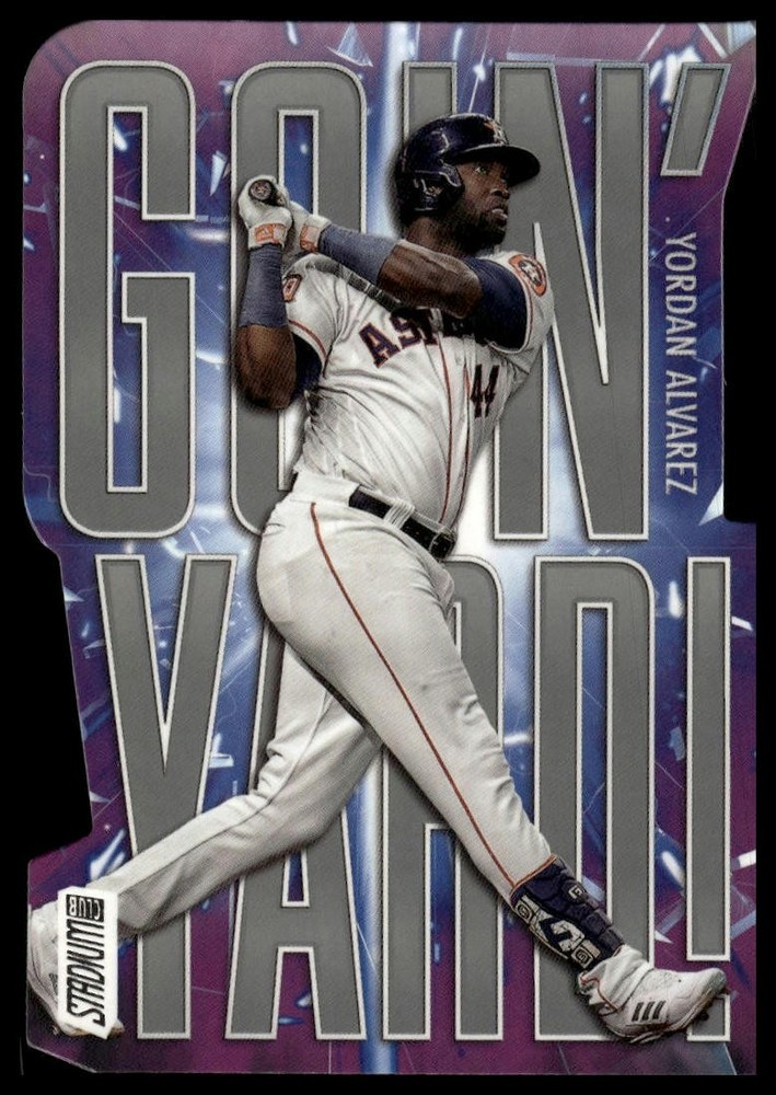 2023 Stadium Club #GY-15 Yordan Alvarez Goin' Yard