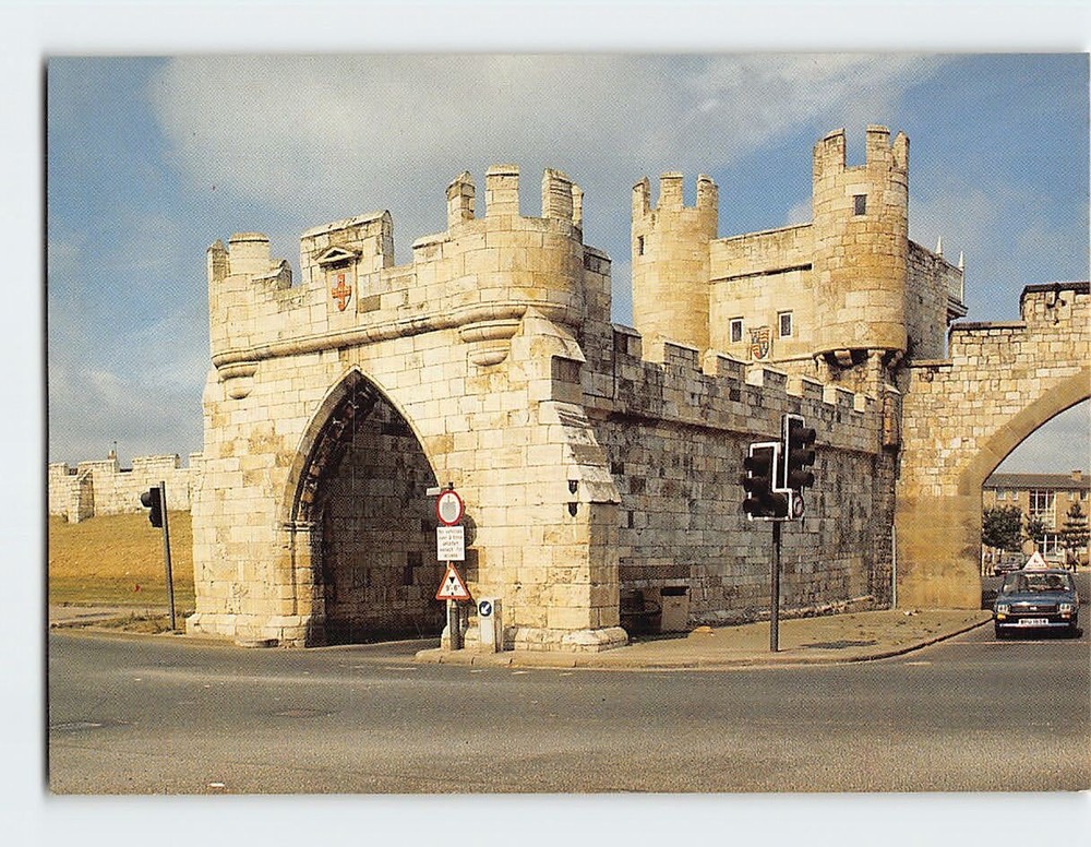 Postcard Walmgate Bar York England