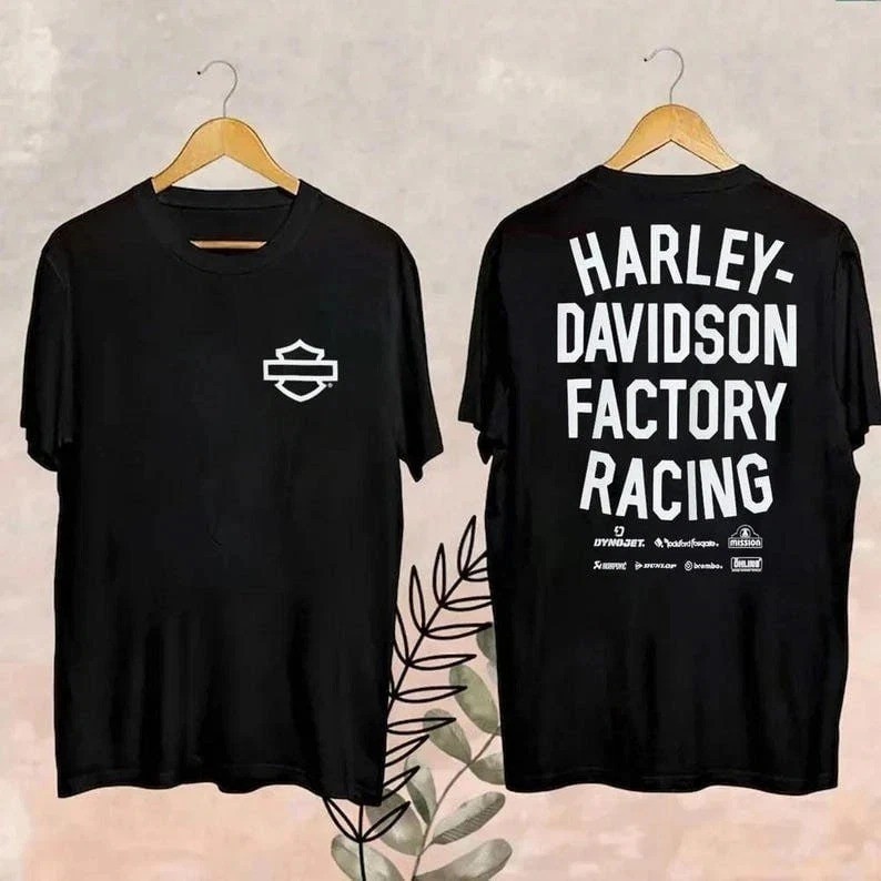 Harley Davidson Factory Racing T-Shirt Size S-4XL