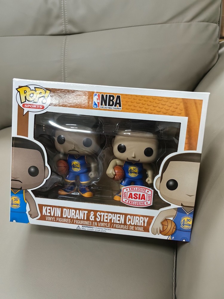 funko pop asia NBA KEVIN DURANT& STEPHEN CURRY exclusive toy