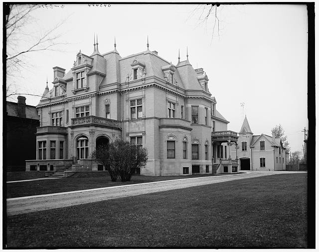 Photo:Detroit Michigan Home of Mrs C L Stephens 1910s Woodward Avenue