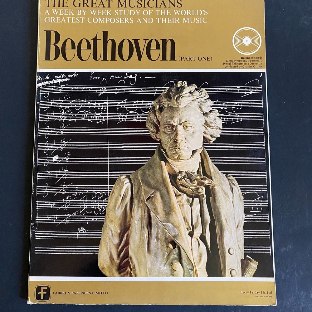 Beethoven – Sixth Symphony LP Record Fabbri & Partners Classical 33 RPM