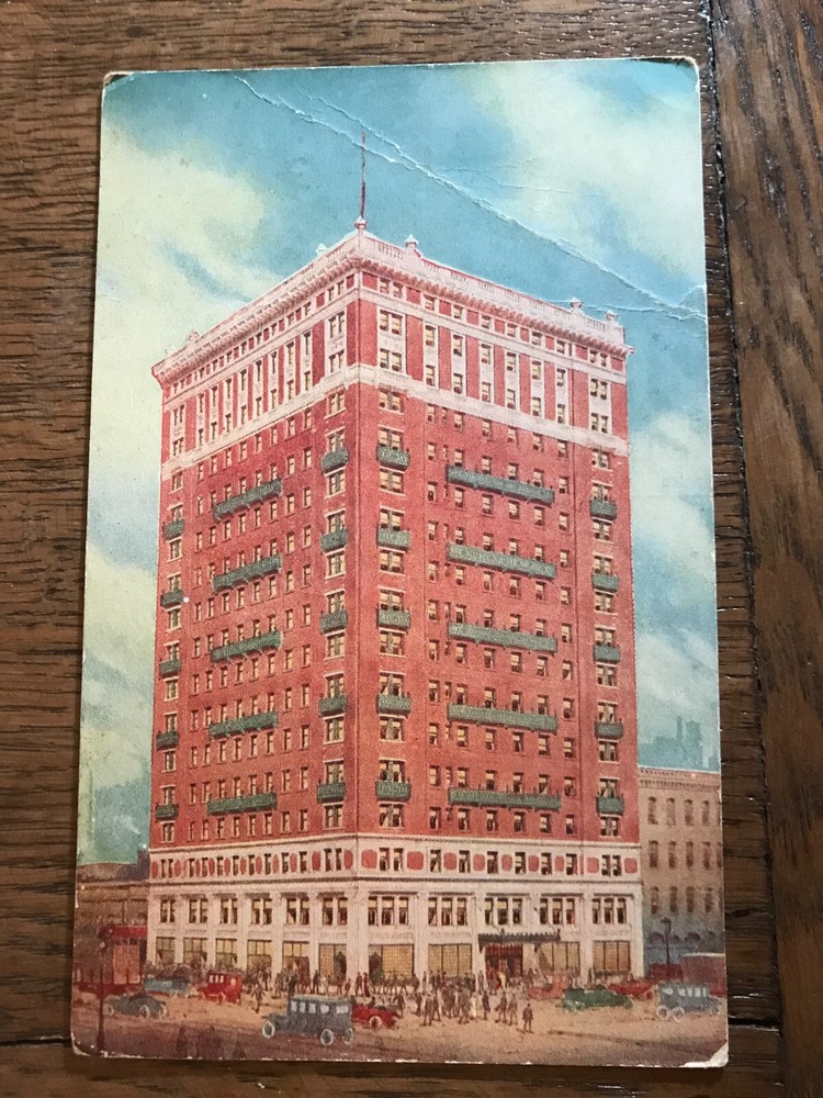 Fort Dearborn Hotel at La Salle Street Station Chicago Illinois Postcard