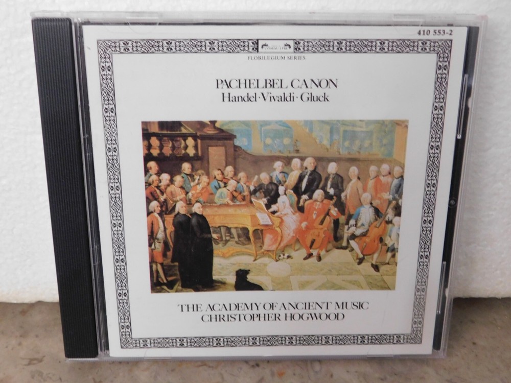 The Academy Of Ancient Music Christopher Hogwood CD --image