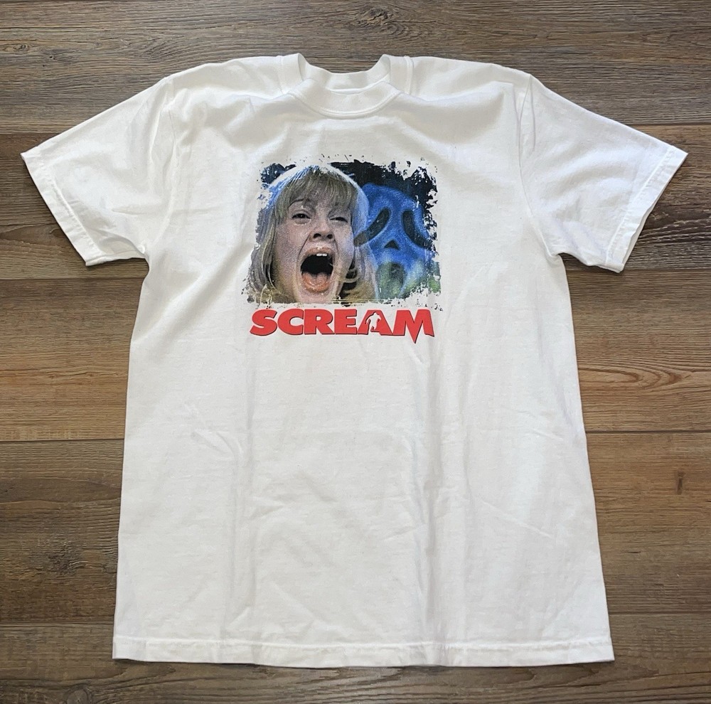 Scream 1996 - Slasher Horror Movie Promo Graphic Shirt Mens Medium Tee