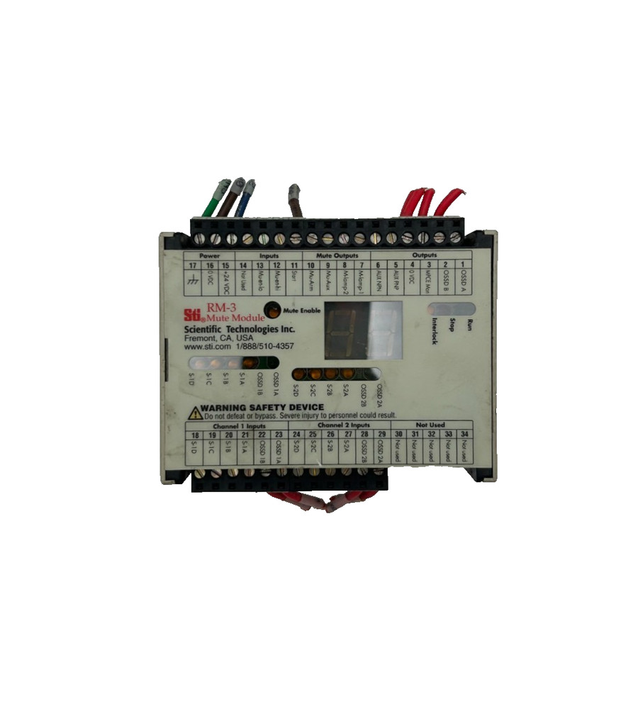 STI RM-3 Mute Module , Top Assembly, without Devicenet 43983-0010
