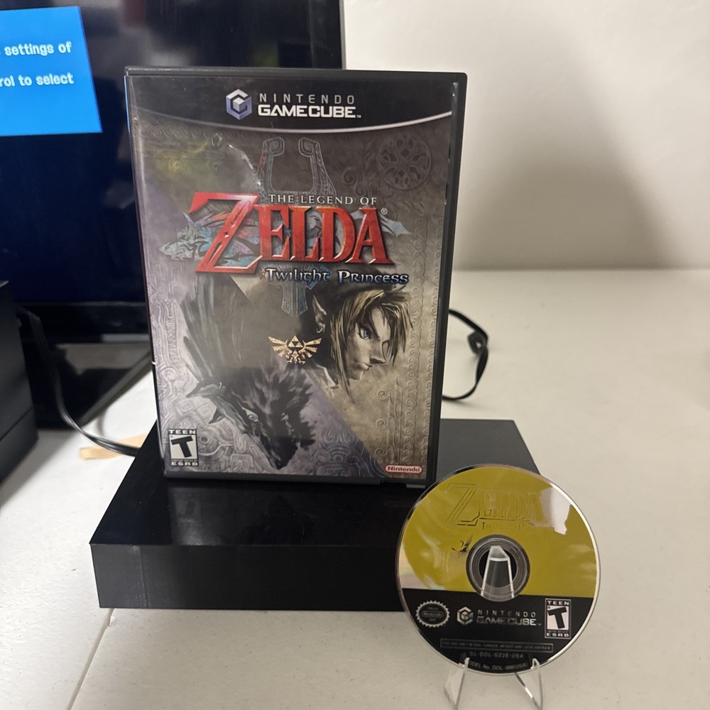 The Legend of Zelda: Twilight Princess (Nintendo GameCube, 2006) No Manual