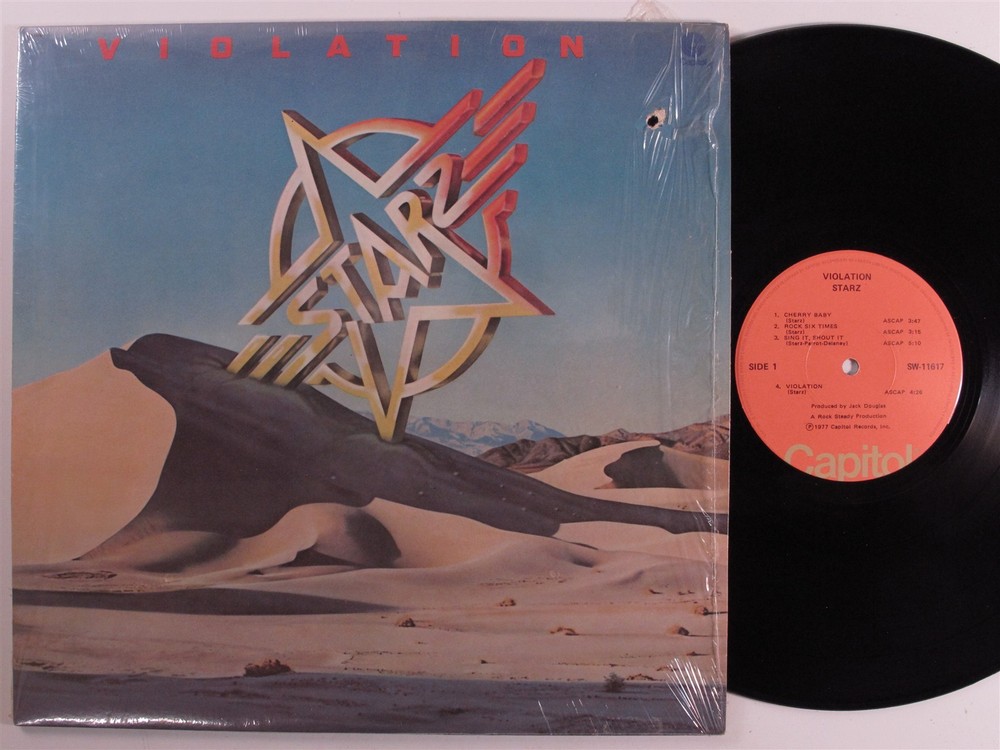 STARZ Violation CAPITOL LP VG++/VG+ canada d
