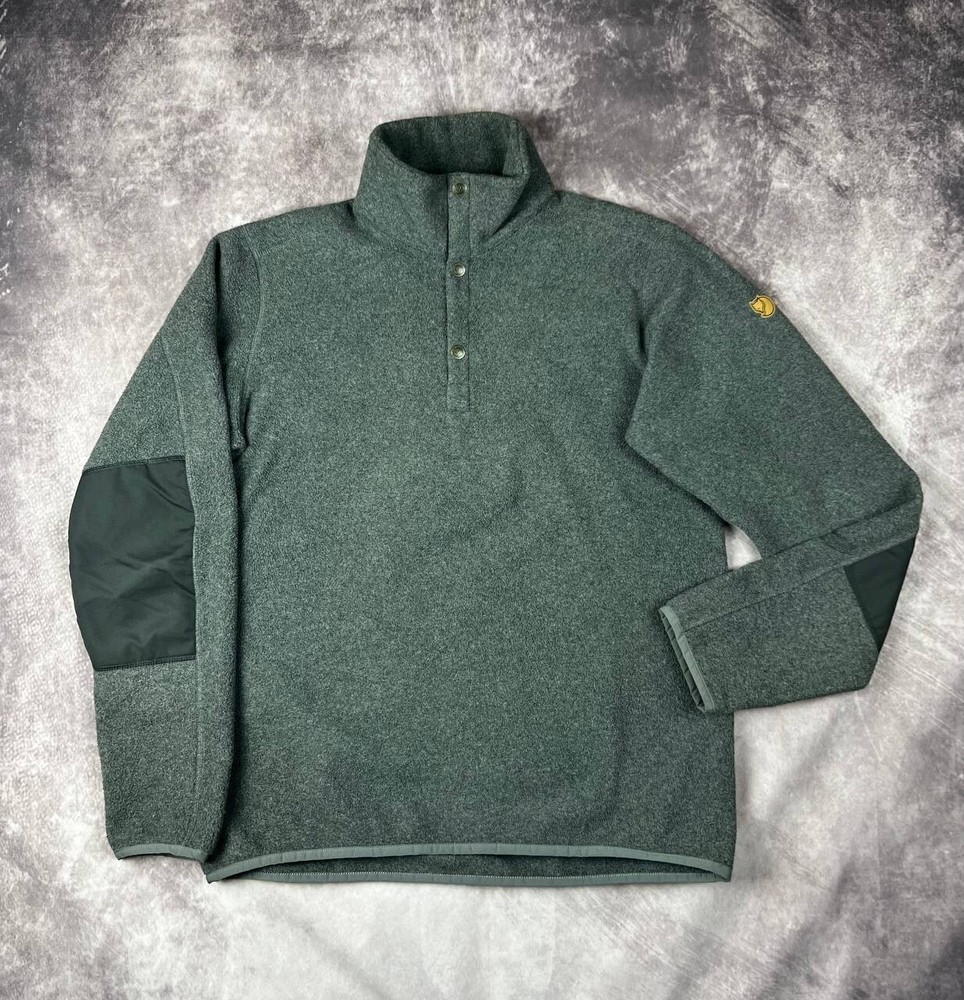 Fjallraven Ovik Fleece Sweater Jumper Mens size M