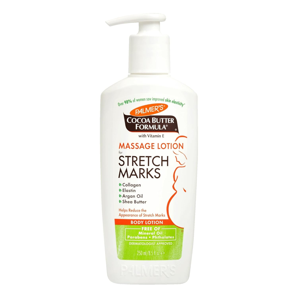 Cocoa Butter Formula Massage Lotion for Stretch Marks, Pregnancy Skin Care