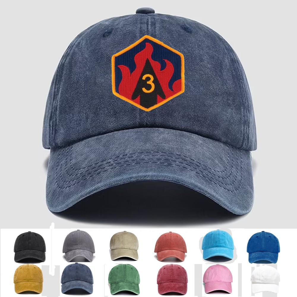 Custom Personalization Embroidered Hat 3rd Chemical Brigade, Veteran Cap, Gift