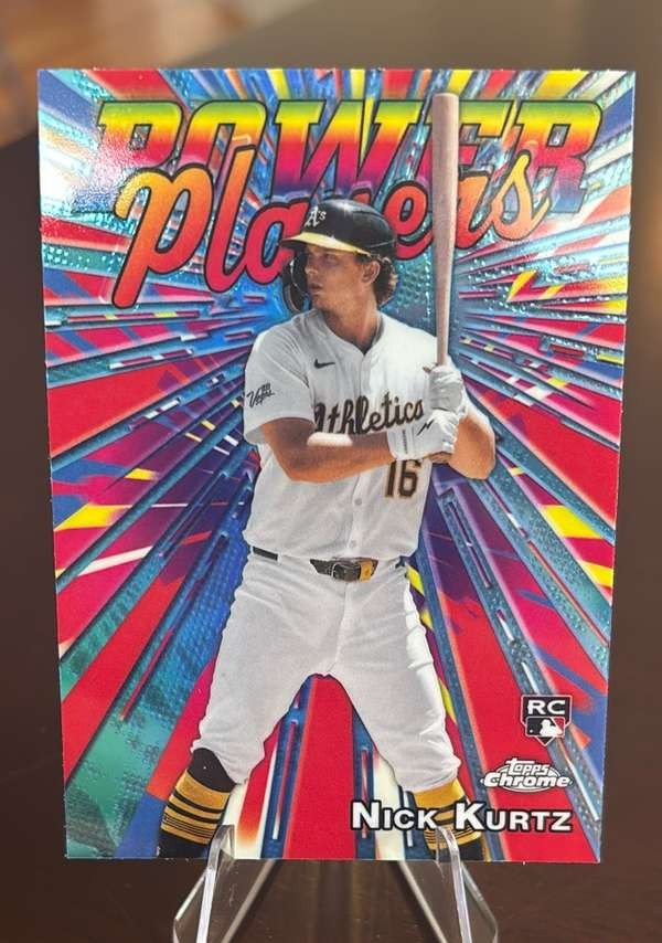 2025 Topps Chrome Update - Power Players #PP-30 Nick Kurtz