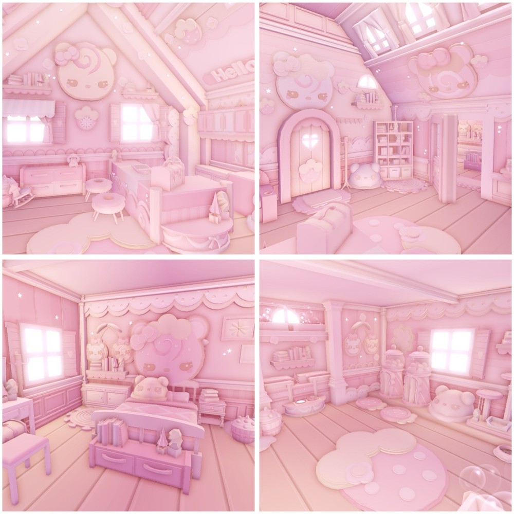 🌸👛 Pink Numnoms Aesthetic Kawaii Preppy Cute Adopt Me House Home 👛🌸