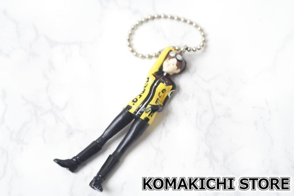 Ridge Racer Figure Mascot Keychain Vintage  Anime Japan Namco