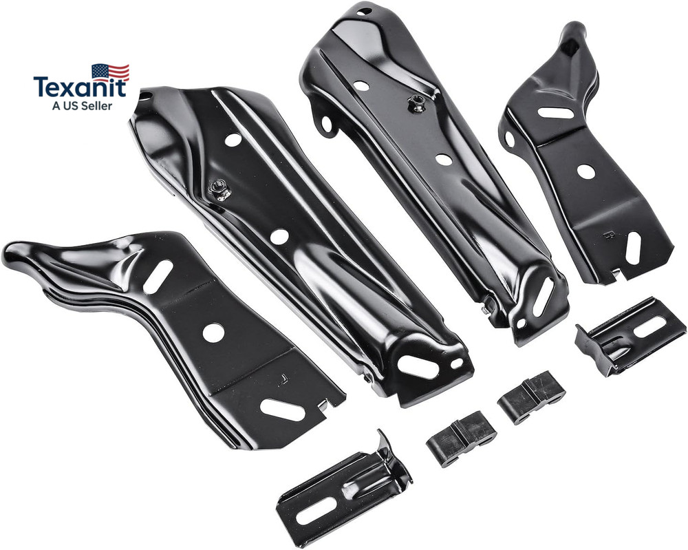 Front Bumper Bracket Set for 1971-1972 Chevrolet Chevelle, El Camino