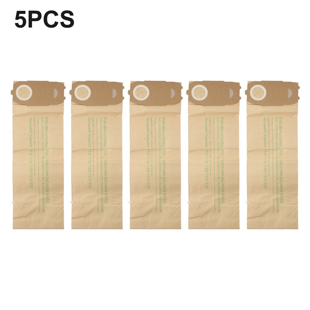 Durable`5pcs Dust`Bags For`VK 118`119 120 121 122 Vacuum`Cleaner