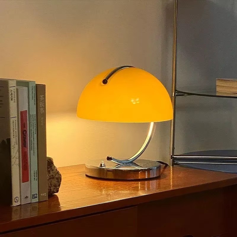 Retro LED Glass Nordic Minimalist Table Lamp