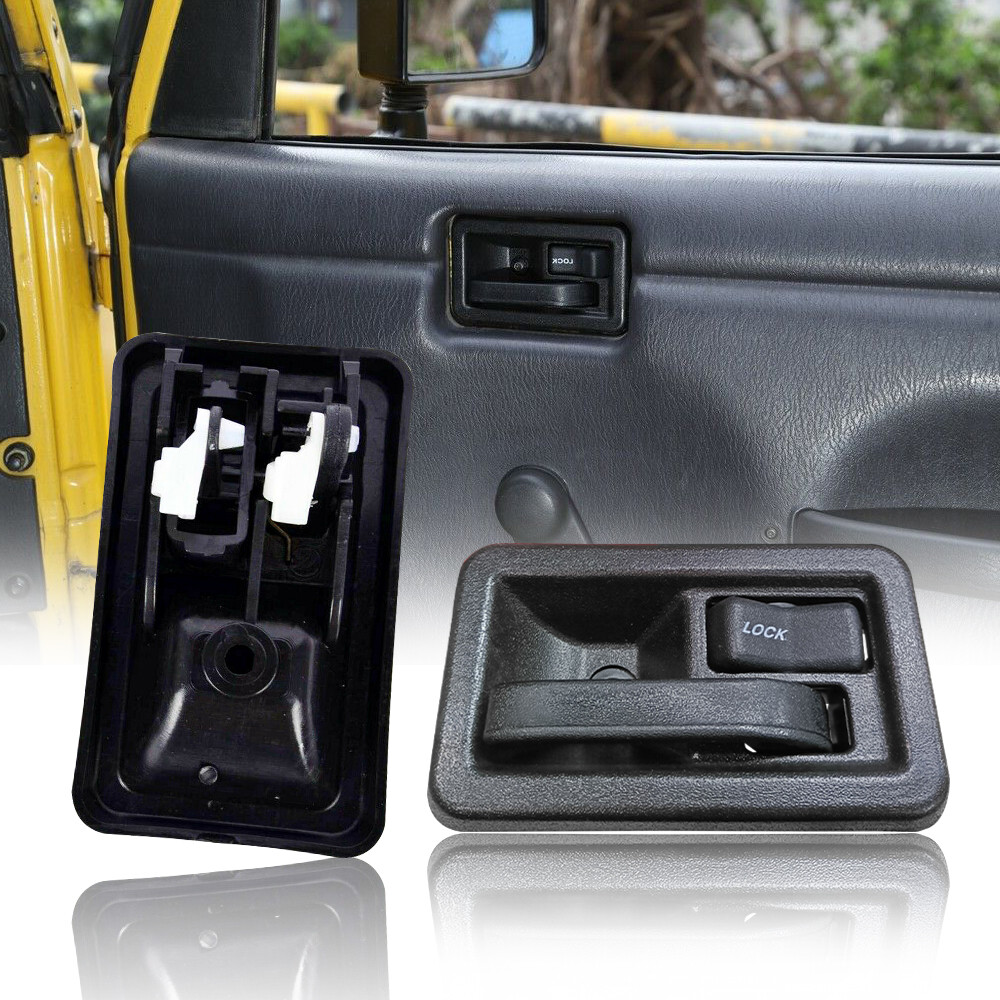 New LH & RH Inside Door Handles Pair for 1987-2004 Jeep Wrangler