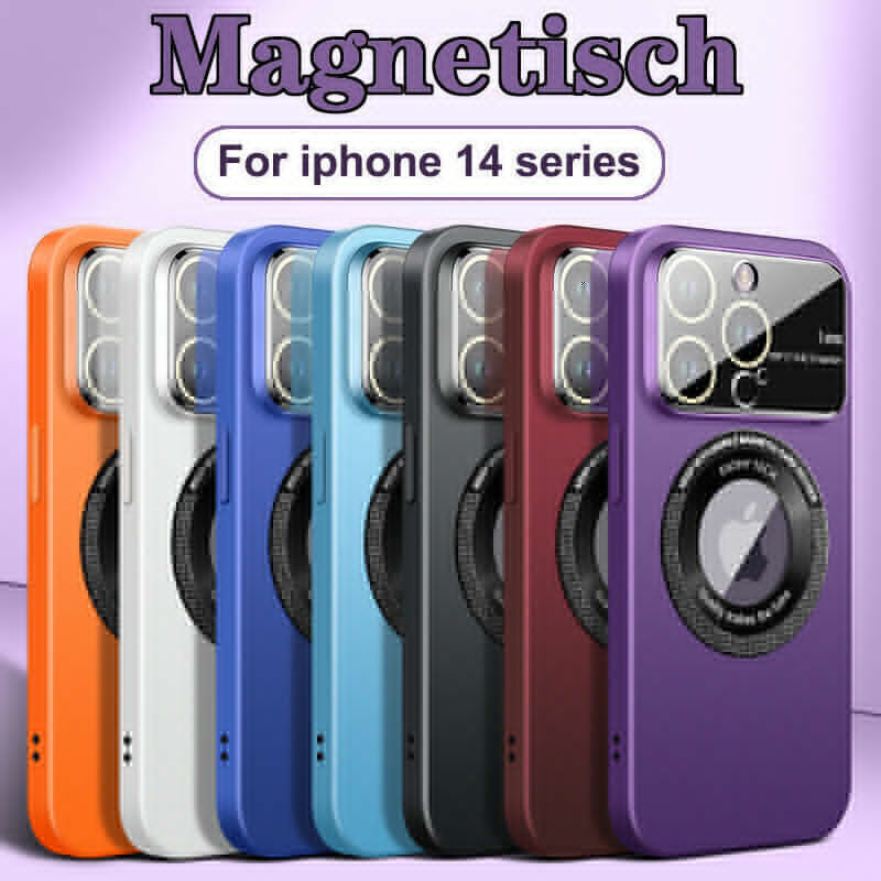 Magsafe Case for iPhone 11/12/13/14 Pro Camera Protection Phone Case Matte Cover