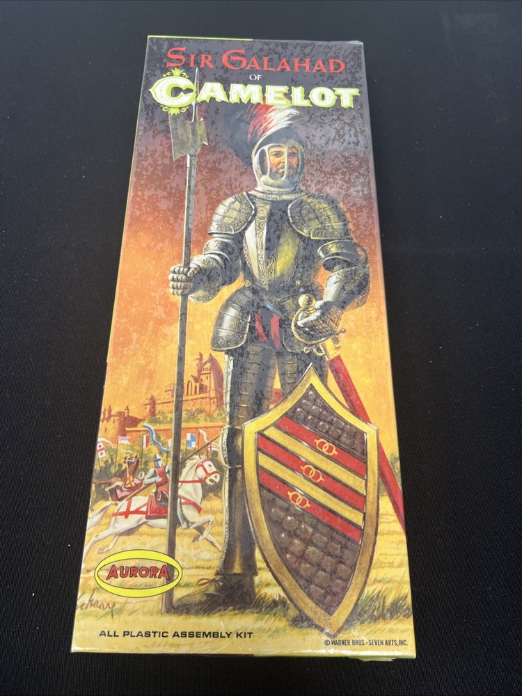 1967 Aurora Sir Galahad Factory Sealed Model Kit No. 826-100