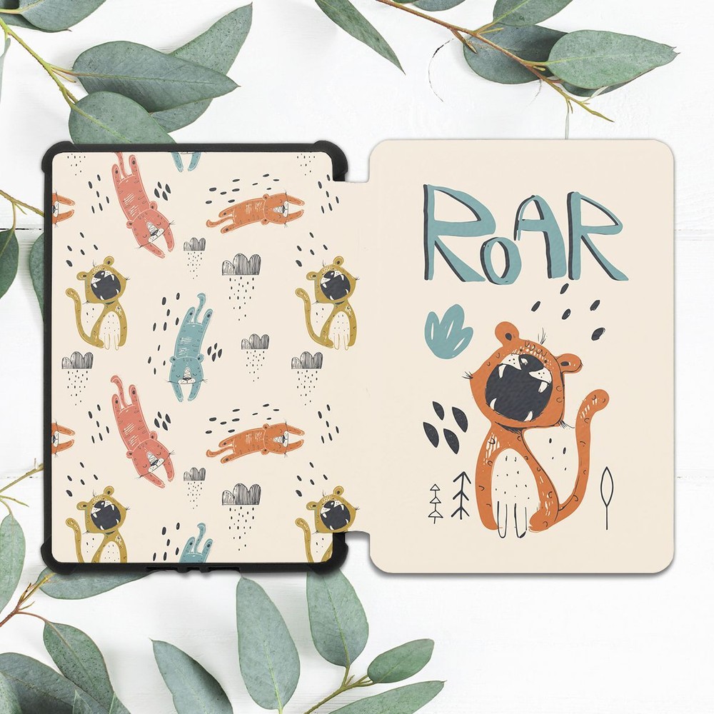 Cute Tiger Design Case for Kindle 10th Gen & Paperwhite