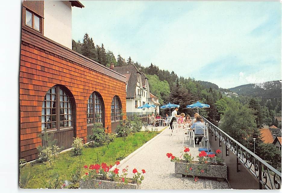 Postcard Schwarzwald-Residenz Apparthotel Triberg Germany