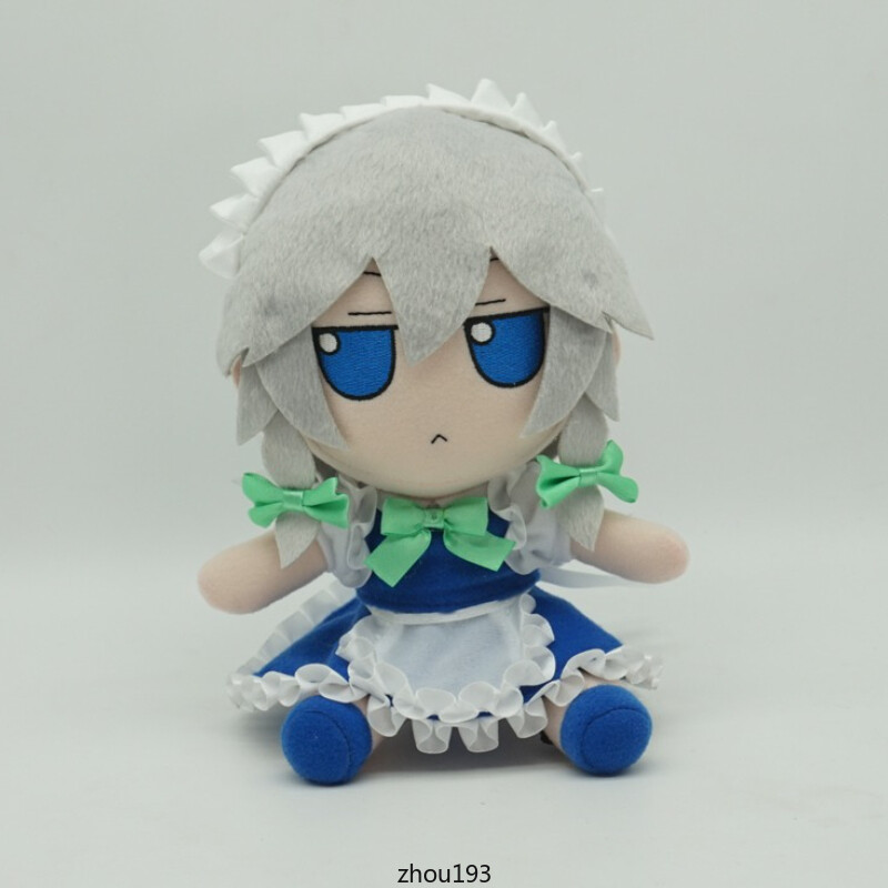Anime TouHou Project Izayoi Sakuya Fumo Cosplay Cotton Doll Soft Plushies Toy