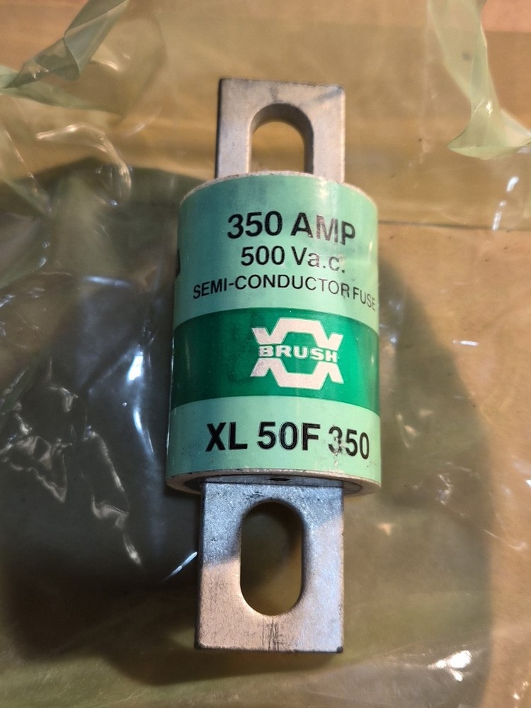 Brush Xl50F350 Semiconductor Fuse / 350A / 500Vac / New Surplus / Each, Nos.