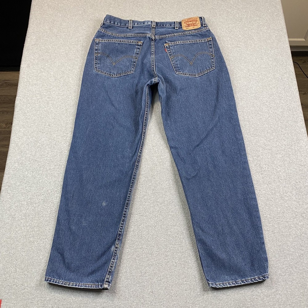 Levis 550 Jeans Mens 38x32 fits 35x31* Relaxed Cotton Distressed Western VTG Y2K