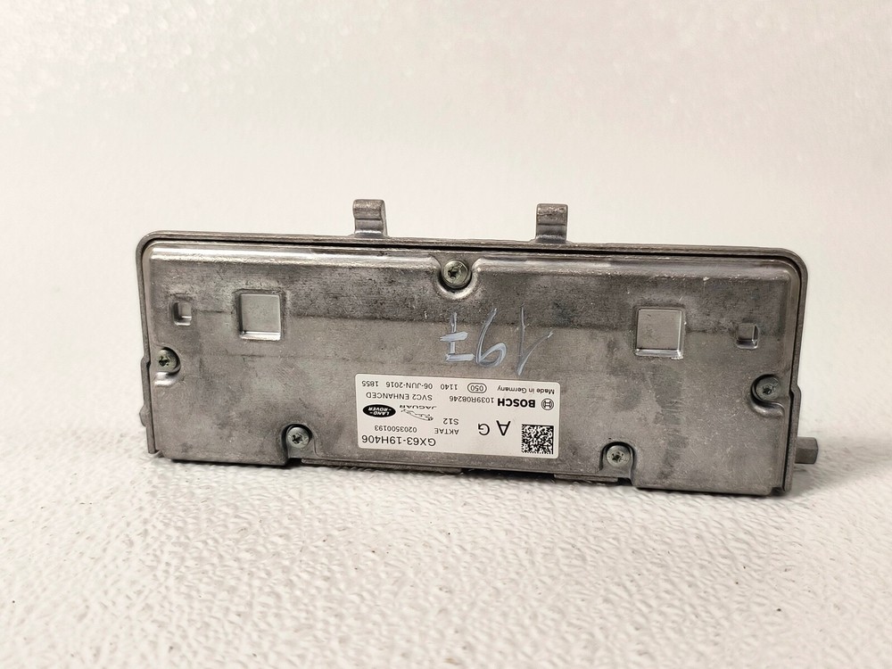 17-23 JAGUAR F-PACE XE WINDSHIELD MOUNTED LANE ASSIST CAMERA CONTROL MODULE OEM