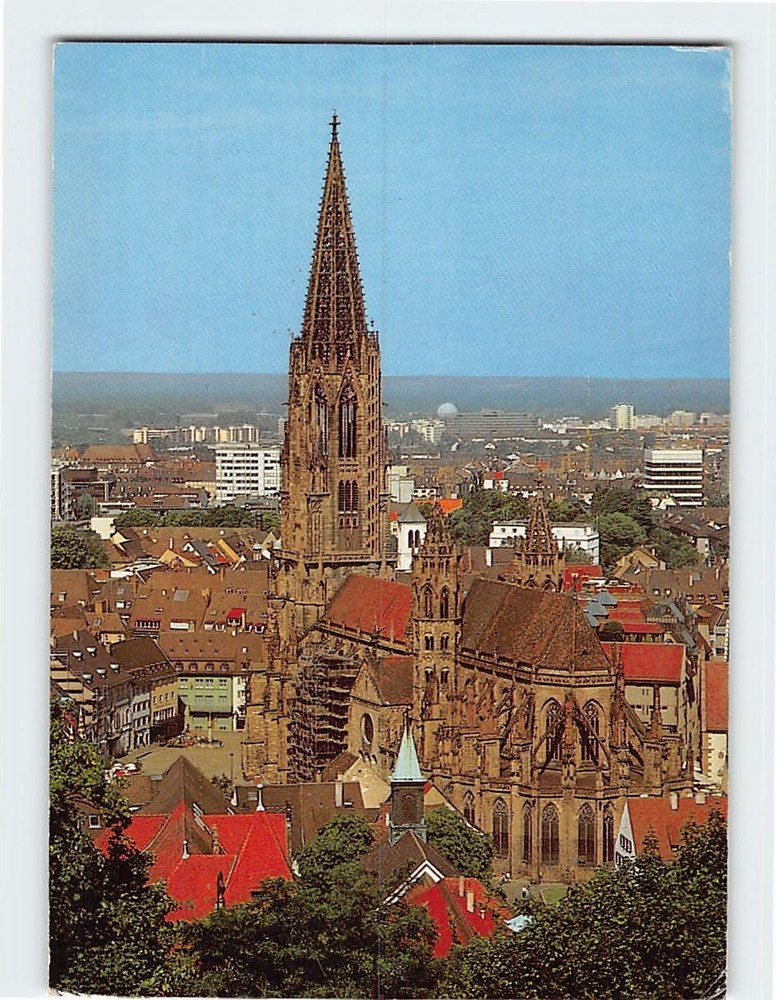 Postcard Freiburg Germany