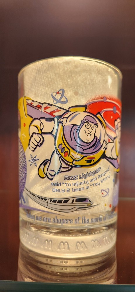 McDonald's Collectable 100 Years of Magic Character Glass - Buzz Lightyear