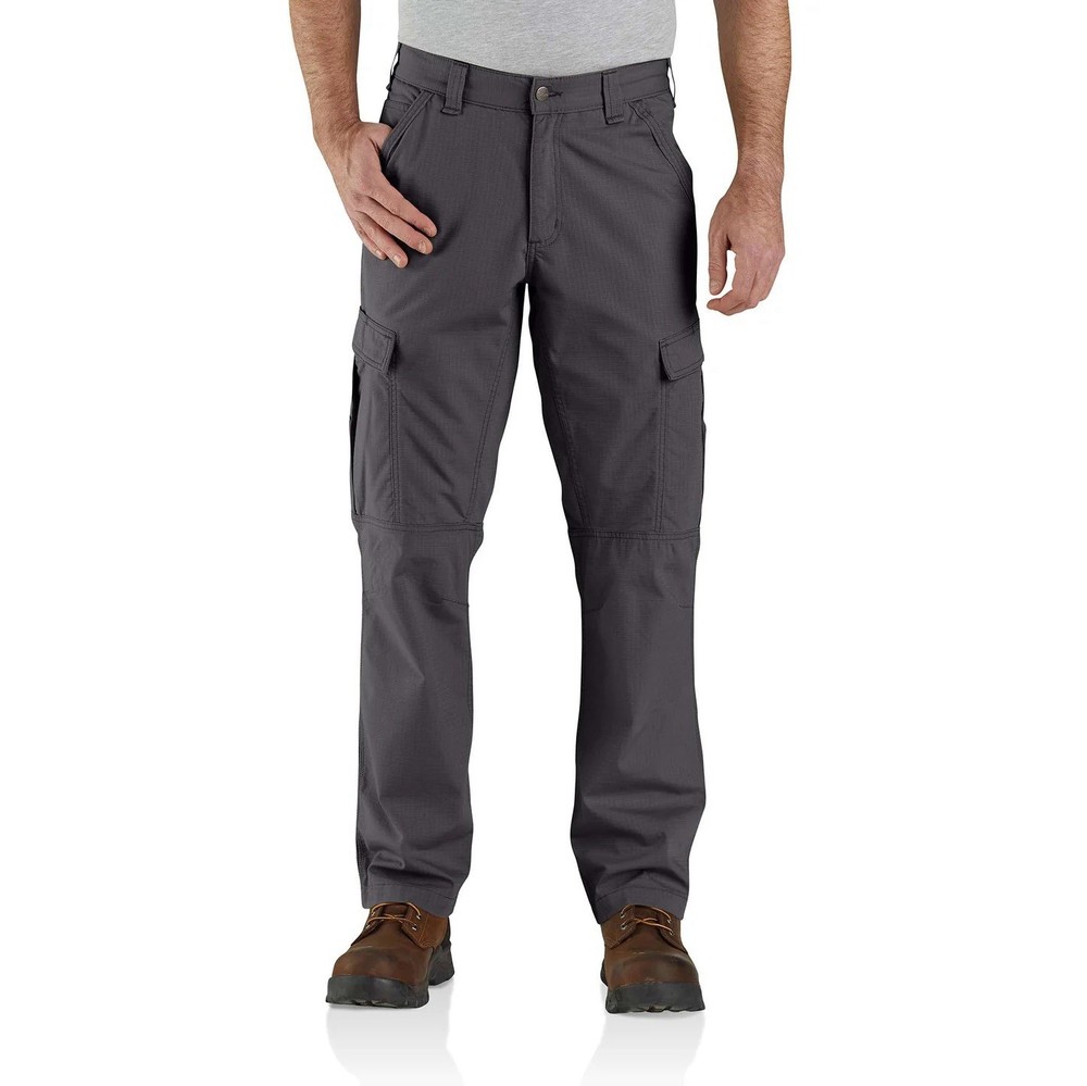 Carhartt Force Relaxed Fit Ripstop Cargo Work Pants 42 x 30 Gray Big & Tall