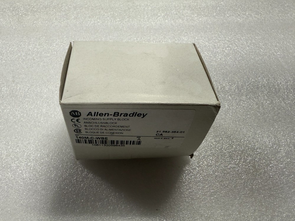 Allen-Bradley Busbar Feeder Block 140M-C-WBE Ser. A  (ITEM#522)