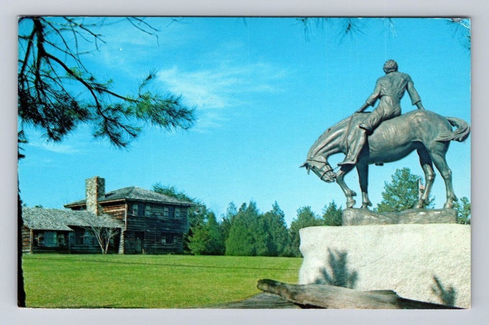 Lancaster County SC-South Carolina, Andrew Jackson State Park, Vintage Postcard