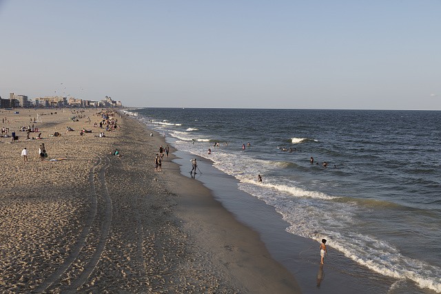 Photo:Ocean City Maryland 2017 Beach Resort Atlantic Shoreline Aerial View